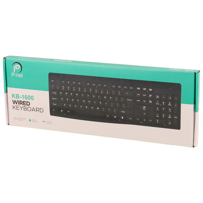 کیبورد پی نت مدل KB-1600