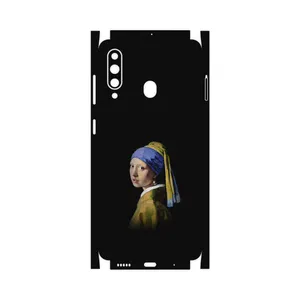 MAHOOT Girl with a Pearl Earring of Vermeer-FullSkin Cover Sticker for Samsung Galaxy A60