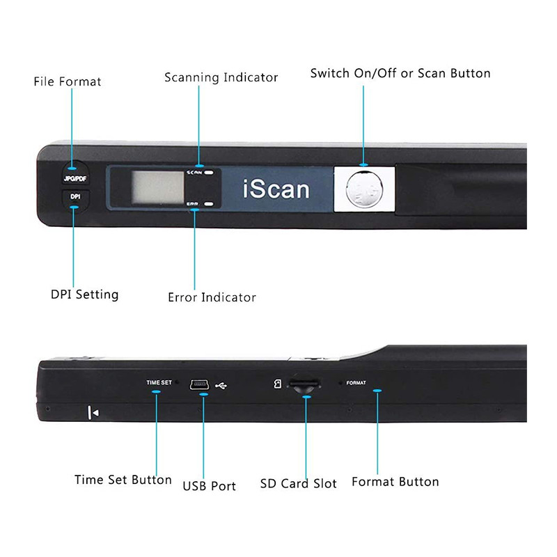 اسکنر دستی مدل i scan 16G