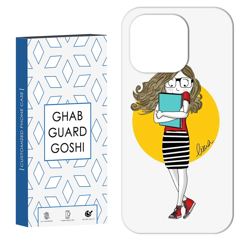 کاور قاب گارد گوشی طرح دخترانه کد Dimo-752 مناسب برای گوشی موبایل اپل  IPHONE 15 PRO 