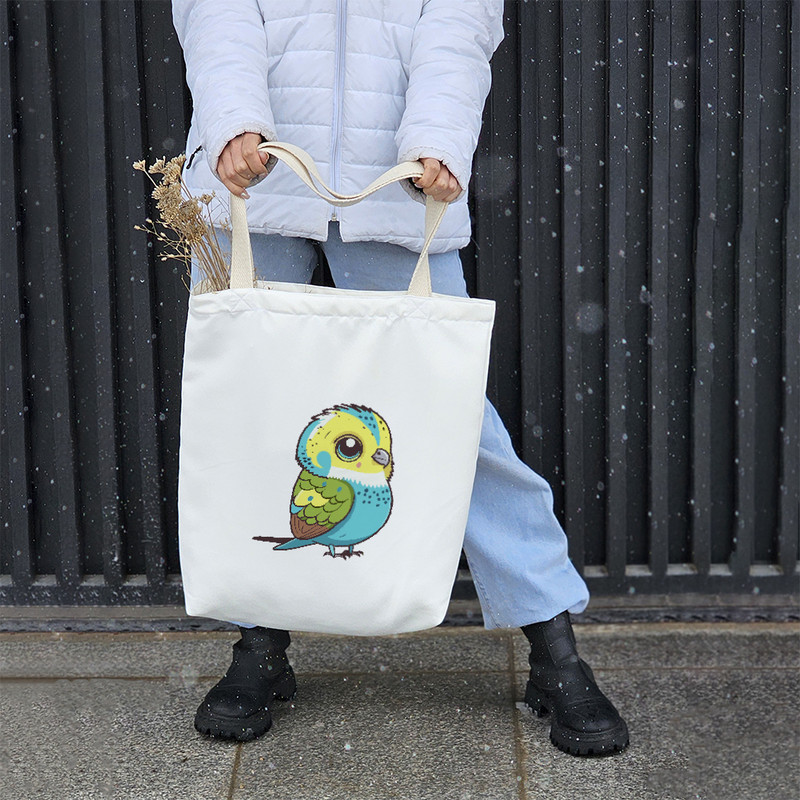 ساک خرید خندالو مدل مرغ عشق کد H1607