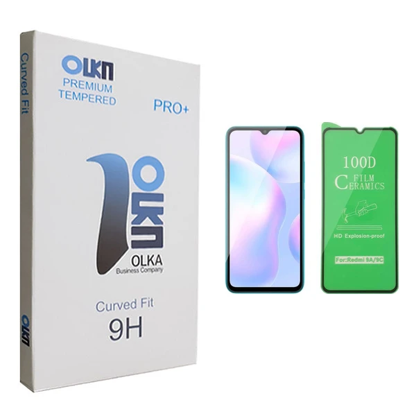 محافظ صفحه نمایش سرامیکی الکا مدل +PRO مناسب برای گوشی موبایل شیائومی Redmi 9A
