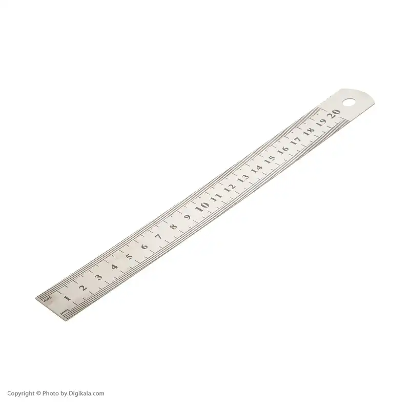 خط کش 20 سانتی متری مدل A کد 120207