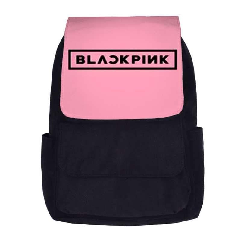 کوله پشتی دخترانه طرح black pink کد kp301
