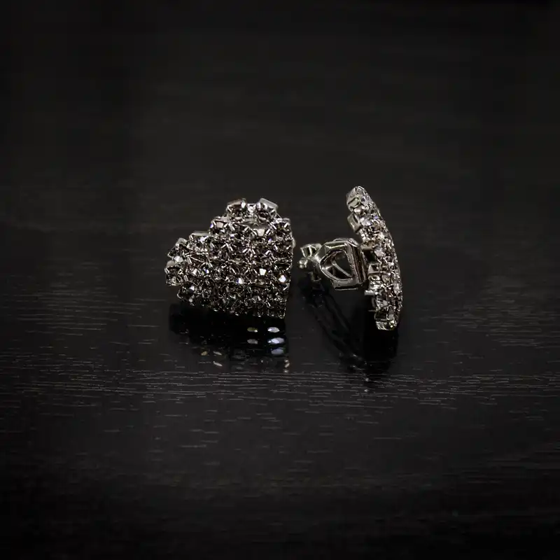 گوشواره زنانه طرح قلب کد RKH_810