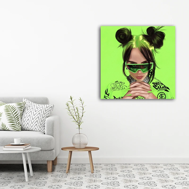 پوستر مدل بیلی ایلیش کد P 212