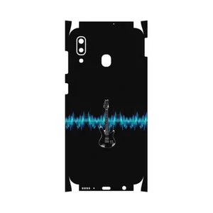 MAHOOT Electric Guitar-FullSkin Cover Sticker for Samsung Galaxy M10s