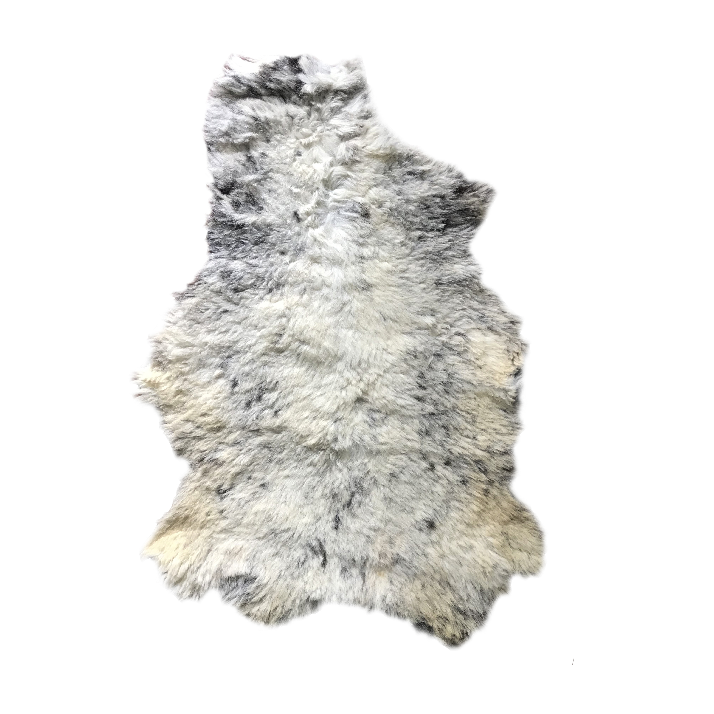 فرش پوست انارکارپت مدل خز طبیعی گوسفند کد GN 116