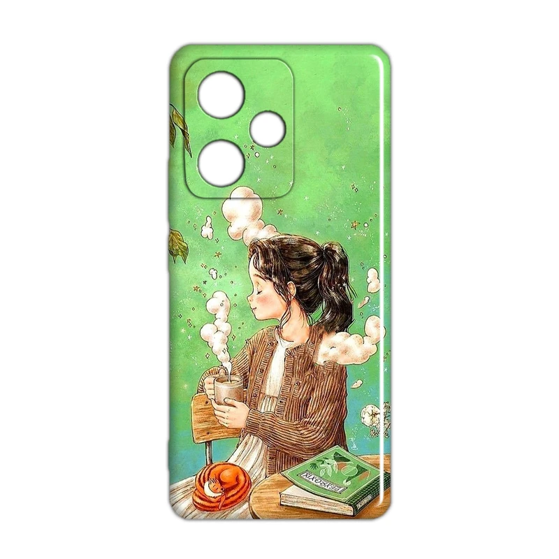 کاور مدل دخترانه کد 252 مناسب برای گوشی موبایل شیائومی Redmi 13