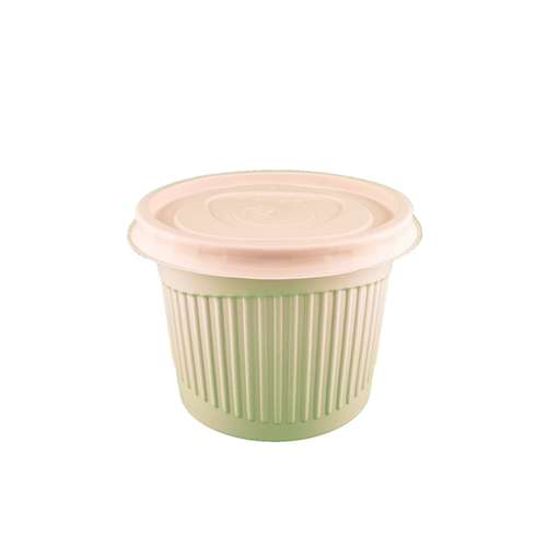  کاسه یکبار مصرف بهزیست مدل گیاهی دربدار 500cc مجموعه 50 عددی