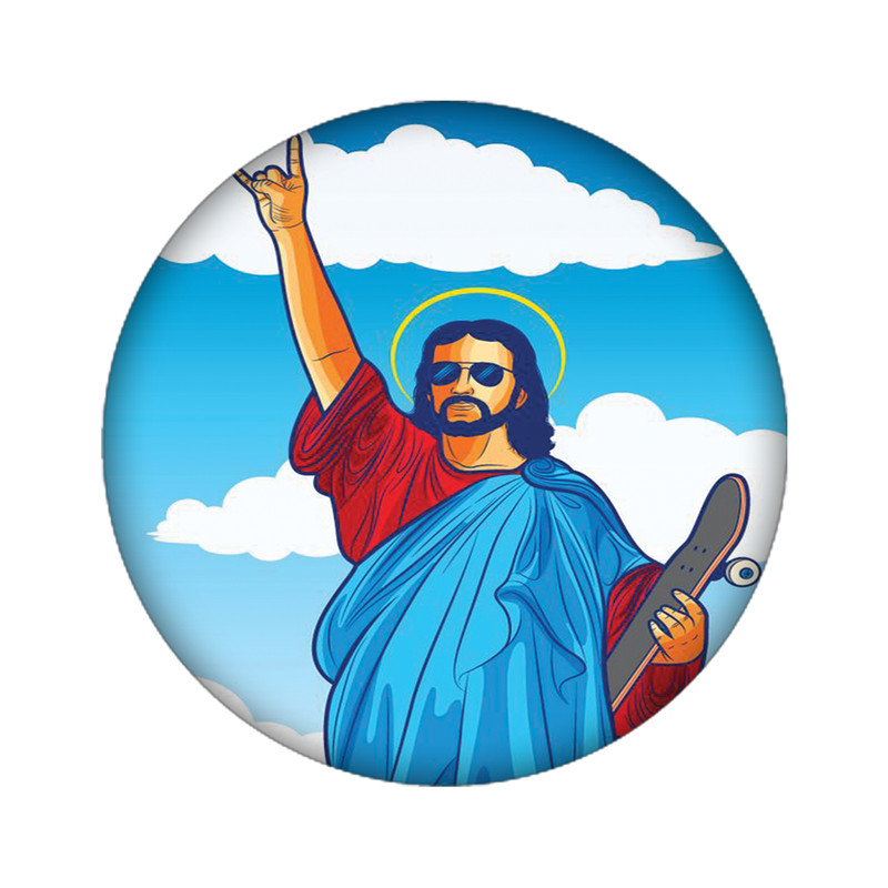 استیکر تزئینی موبایل مدل اسکیت کد 3489