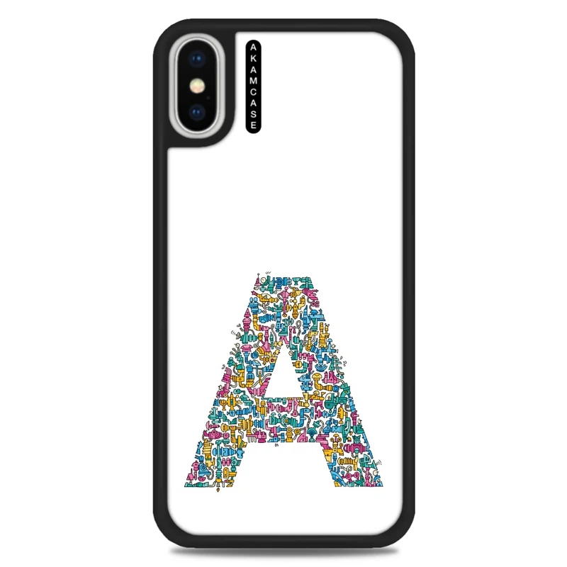 کاور آکام مدل AMC-WAX-ALPHADOODLEBET-1 مناسب برای گوشی موبایل اپل iPhone X/Xs