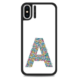 AKAM AMC-WAX-ALPHADOODLEBET-1 Cover For Apple iPhone X/Xs