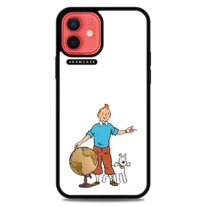 AKAM AMC-AW12-TINTIN-14 Cover For Apple iPhone 12