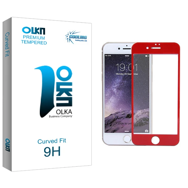محافظ صفحه نمایش کولینگ مدل Olka مناسب برای گوشی موبایل  اپل iphone 6/7/8