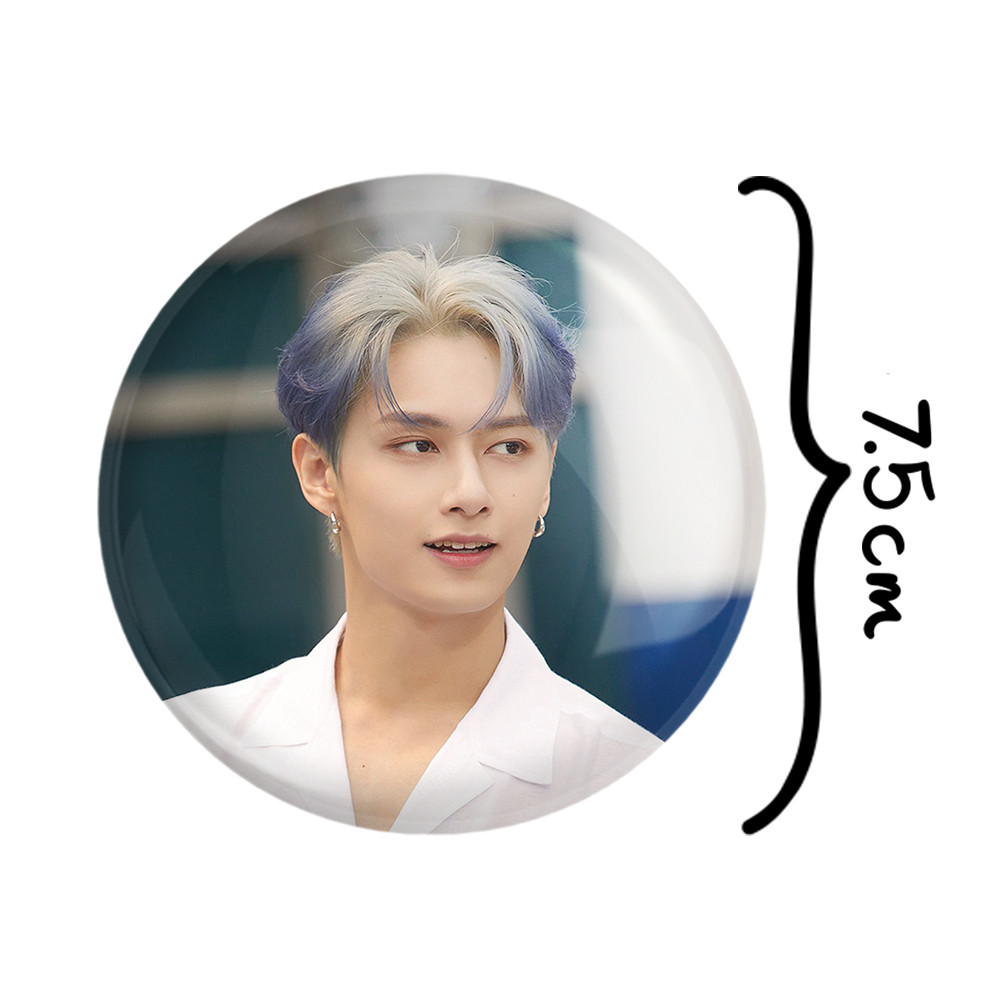 آینه جیبی خندالو طرح جونهی گروه سونتین Seventeen مدل تاشو کد 21603