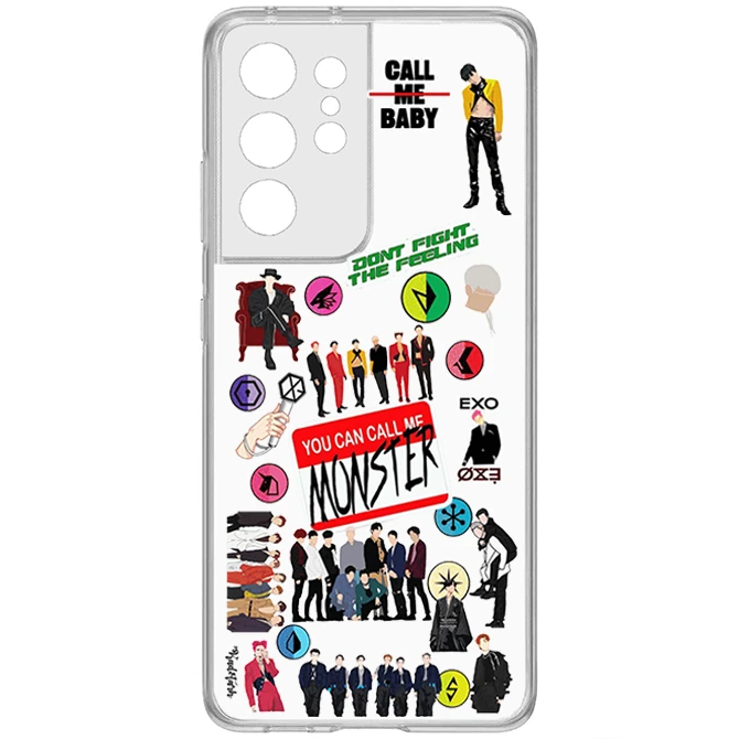کاور طرح Exo مناسب برای گوشی موبایل سامسونگ Galaxy S21 Ultra