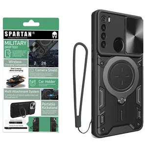 Spartan Magnet Ring Strap Cover for Xiaomi Redmi Note 8