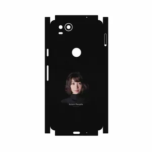 MAHOOT Portrait of an Asian Woman-FullSkin Cover Sticker for Google Pixel 2