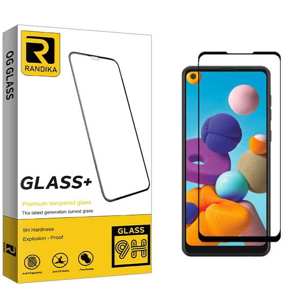 محافظ صفحه نمایش راندیکا مدل GLD مناسب برای گوشی موبایل سامسونگ Galaxy A21s