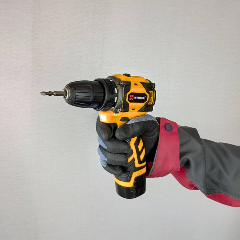 پیچ گوشتی شارژی اینتیمکث کد 04355 مدل براشلس