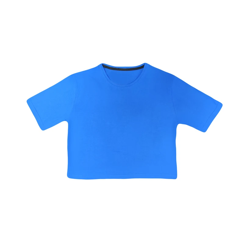 کراپ‌ تی‌شرت آستین کوتاه زنانه مدل 110