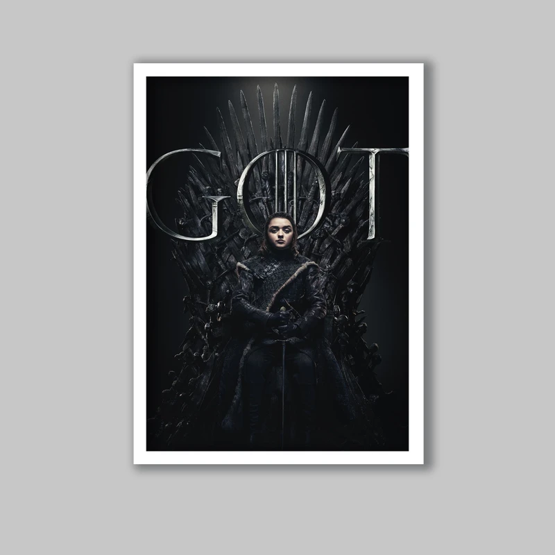 تابلو مدل سریال بازی تاج و تخت Game of thrones کد LA-G10266
