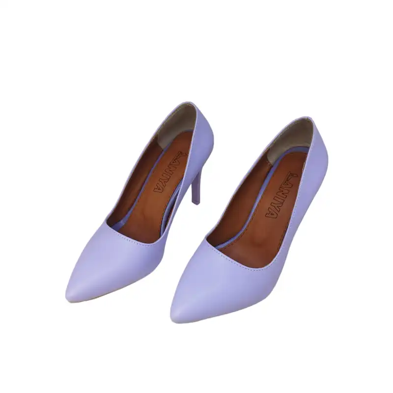 کفش زنانه مدل لودوشکای 09 بیاله رنگ یاسی
