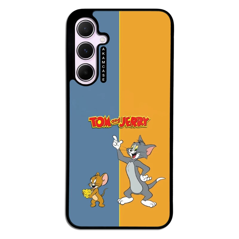 کاور آکام مدل AMC-WSGA35-TOM & JERRY17 مناسب برای گوشی موبایل سامسونگ Galaxy A35