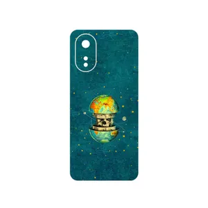 MAHOOT Collage of Earth Face Cover Sticker for Oppo A38