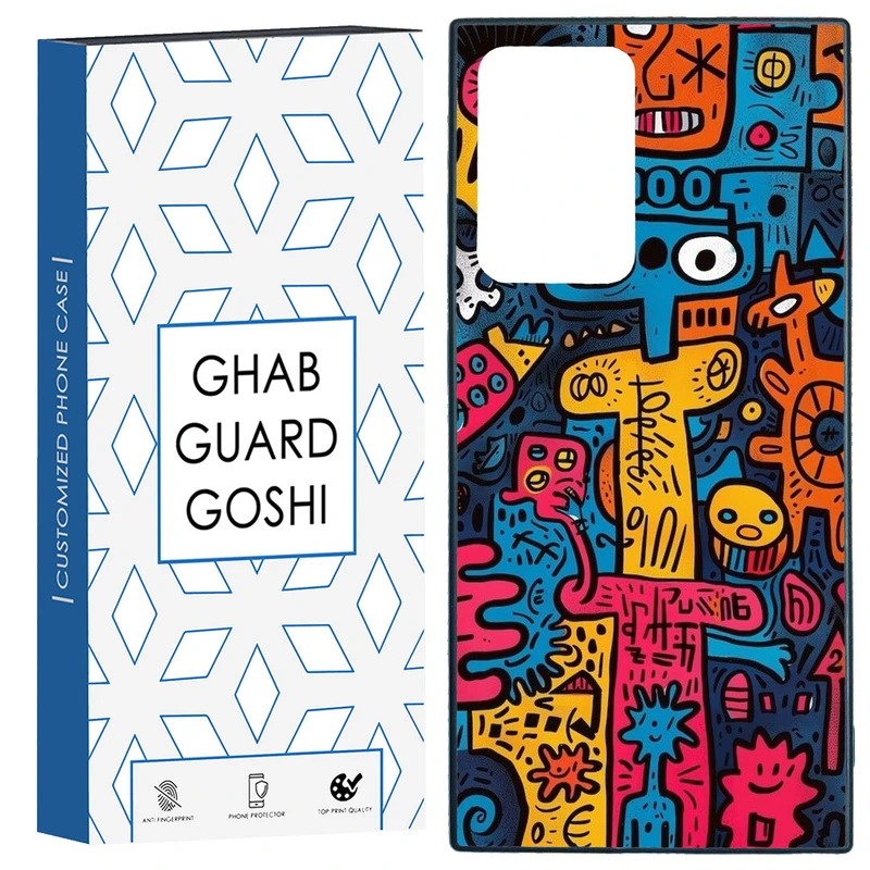 کاور قاب گارد گوشی طرح فانتزی کد TPU-173 مناسب برای گوشی موبایل سامسونگ Galaxy Note 20 Ultra