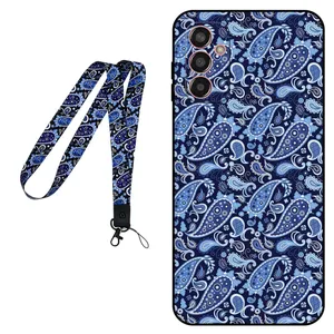 Megafone Paisley 0026 Cover For Samsung Galaxy F13 Mobile Neckband 