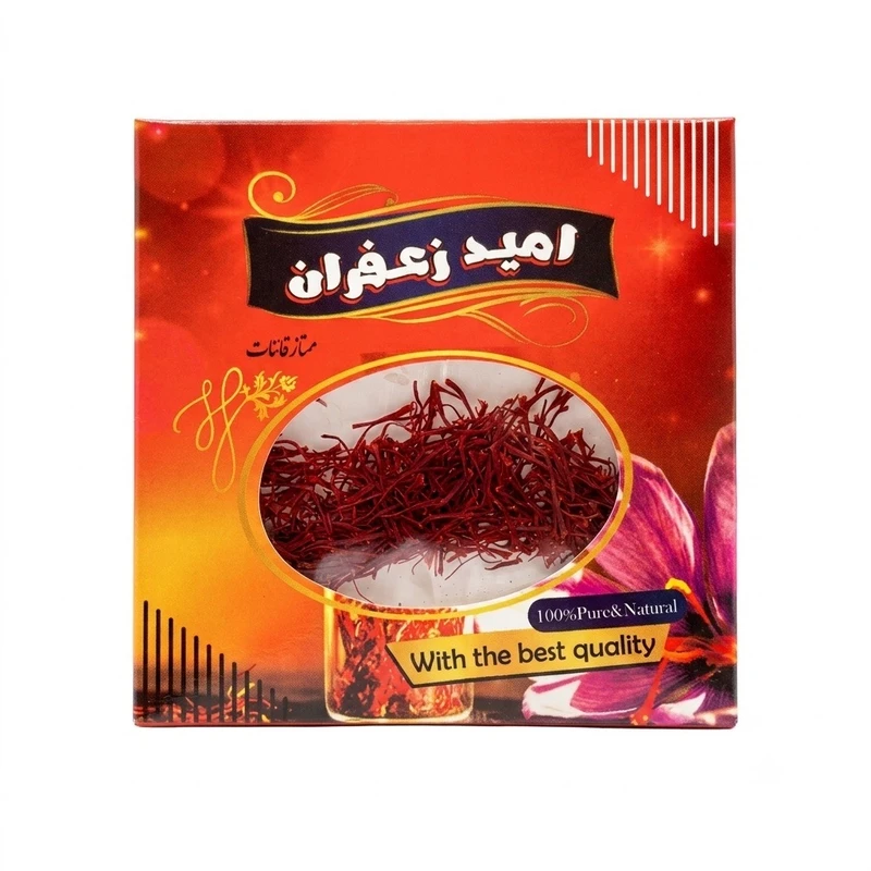 زعفران سرگل قائنات امید زعفران - ۱ گرم