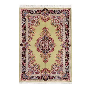 فرش دستباف یک و نیم متری طرح ترنج مدل AA117