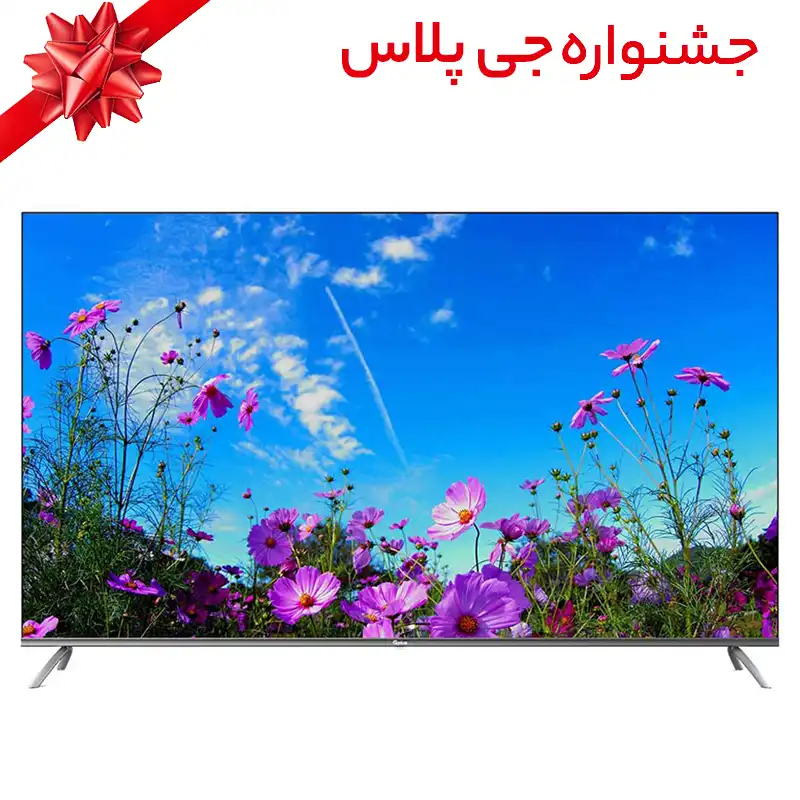تلویزیون ال ای دی هوشمند جی پلاس مدل GTV-65PQ738CS سایز 65 اینچ