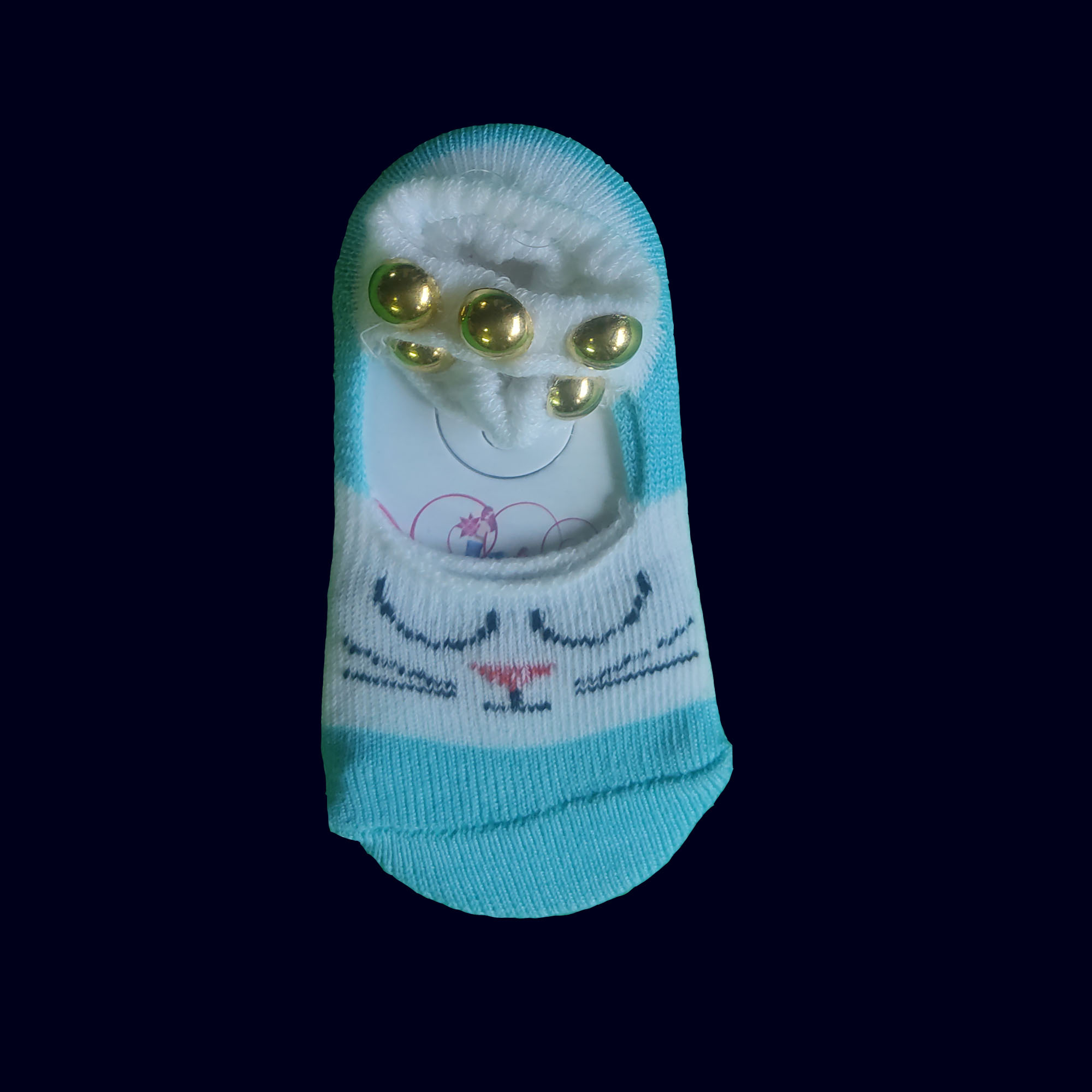 جوراب نوزادی مدل گربه