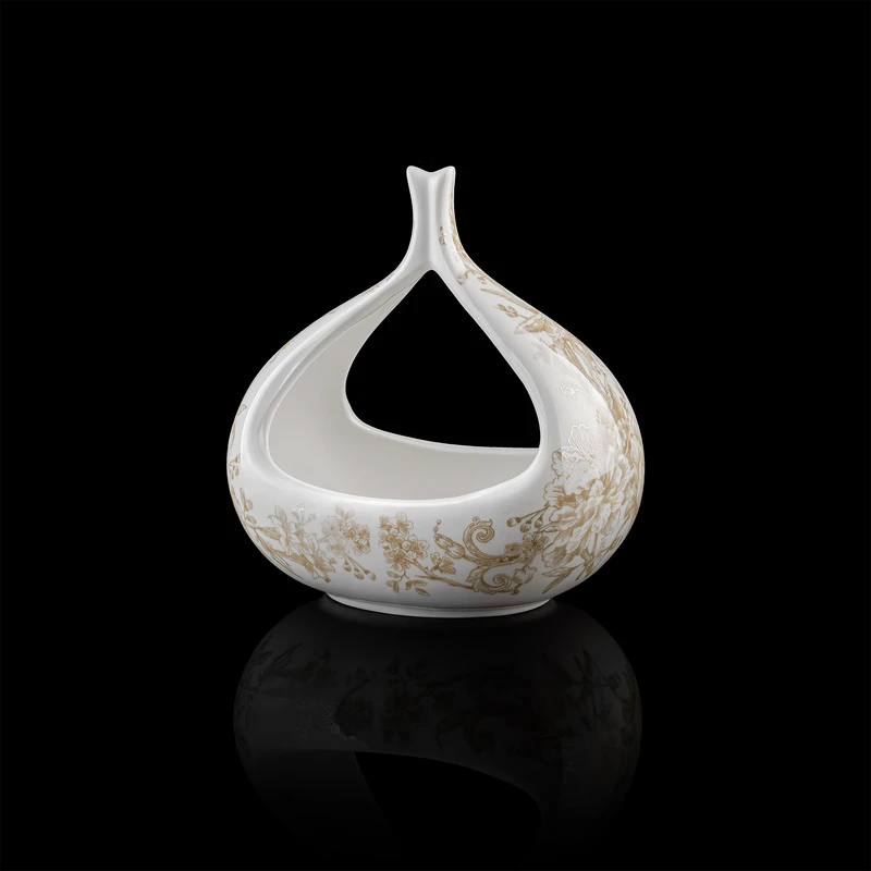 عکس شماره 4 : شکلات خوری گلدکیش طرح سارینا کد gk701101-6