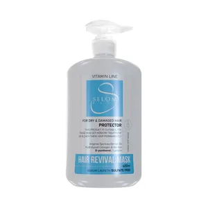 ماسک مو سلوم پلاس مدل تقویت کننده مناسب برای موهای خشک و آسیب پذیر حجم 400 میلی لیتر