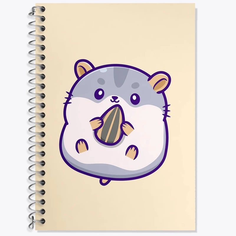 دفتر لغت 50 برگ خندالو مدل همستر کد 29638