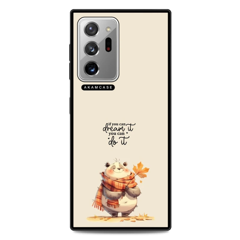 کاور آکام مدل AMC-WSGN20U-ANIMALS QOUTES-10 مناسب برای گوشی موبایل سامسونگ Galaxy Note 20 Ultra