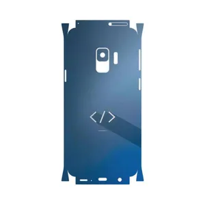 MAHOOT Minimal Coding icon-FullSkin Cover Sticker for Samsung Galaxy S9