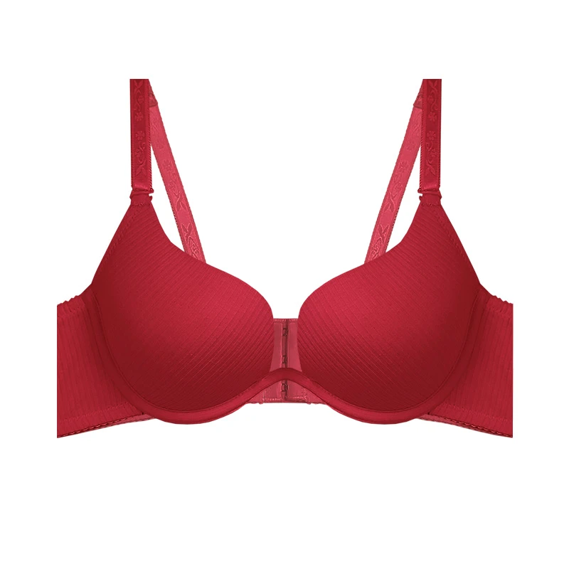 سوتین اسفنجی زنانه مدل پلانج کبریتی نیم جک کاپ C کد 04081