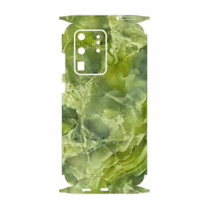 MAHOOT Green Crystal Marble-FullSkin Cover Sticker for Samsung Galaxy S20 Ultra