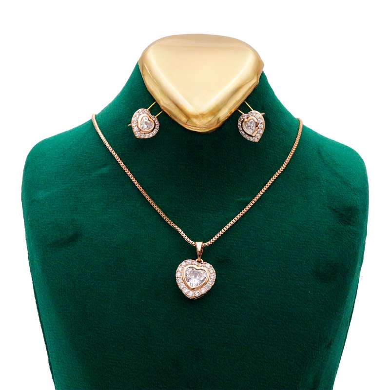 نیم ست زنانه ژوپینگ مدل قلب کد THS-112