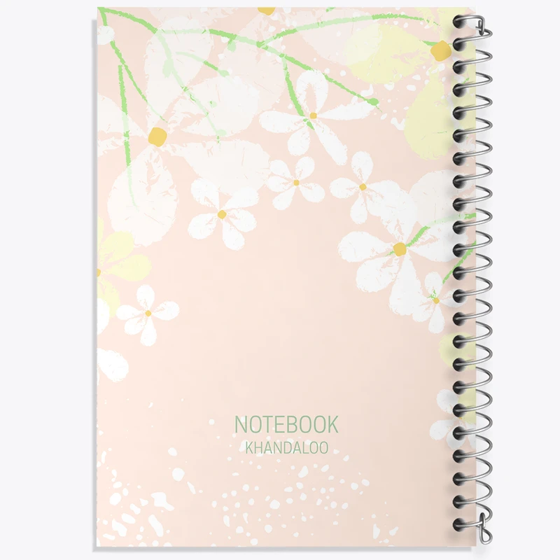 دفتر مشق 100 برگ خندالو طرح مینیمال کد N711