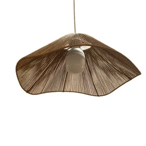 لوستر بافتنی مدل رافیا