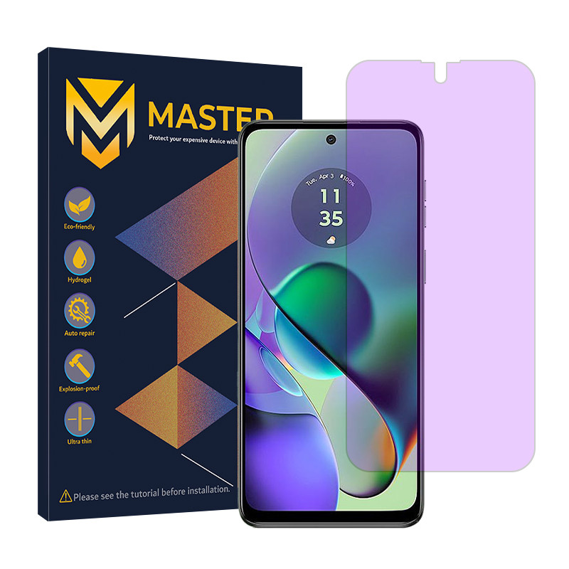 محافظ صفحه نمایش ضد اشعه بنفش مستر مدل Resistant مناسب برای گوشی موبایل موتورولا Moto G54