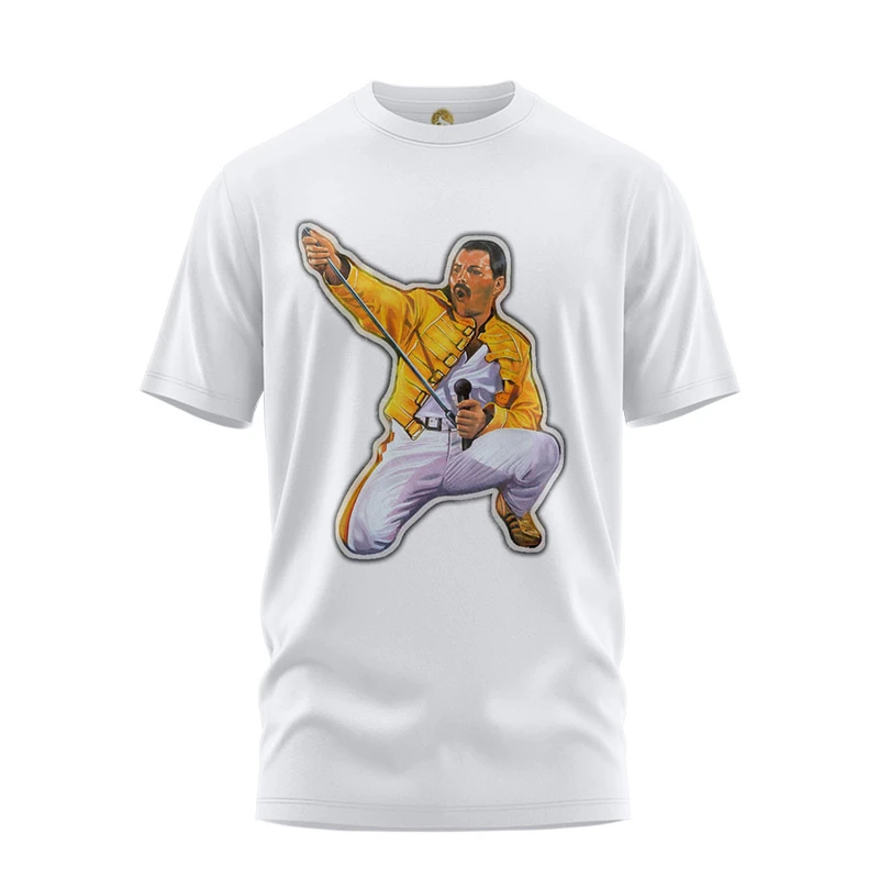 تی شرت آستین کوتاه زنانه هومرو مدل TW321 طرح فردی مرکوری 