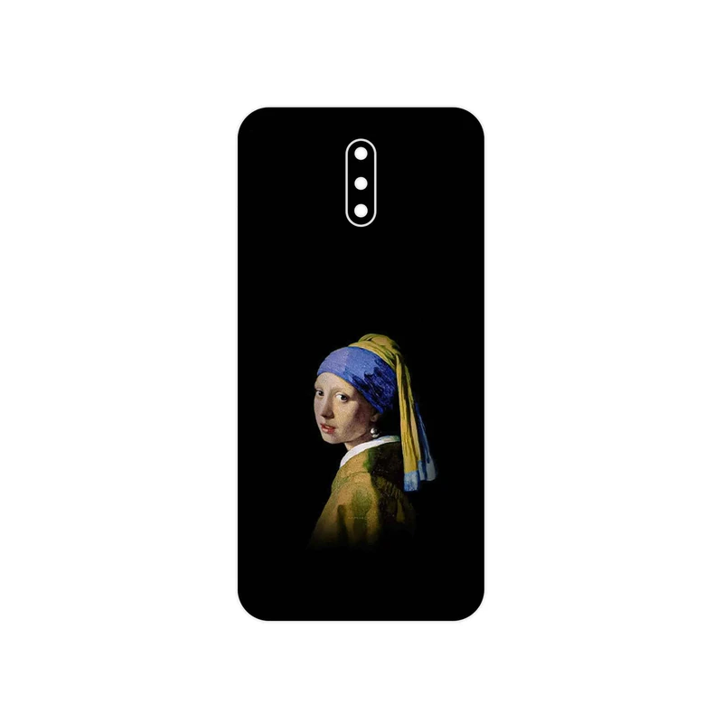 برچسب پوششی ماهوت مدل Girl with a Pearl Earring of Vermeer مناسب برای گوشی موبایل نوکیا 2.3