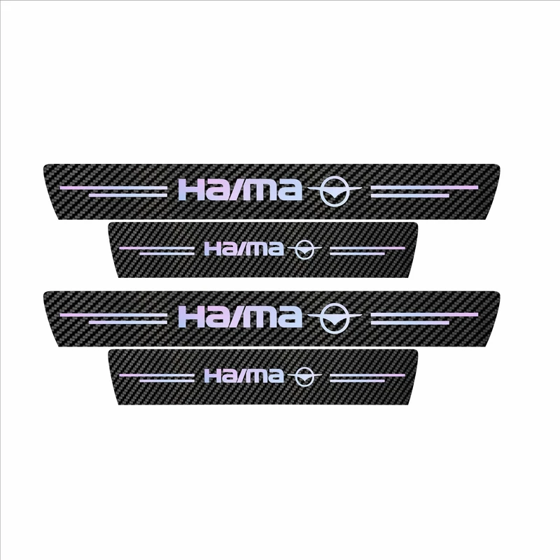 برچسب پارکابی خودرو سولگی مدل کربن کد J17 مناسب برای هایما  بسته 4 عددی